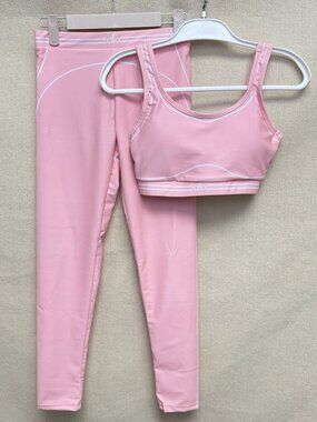 ALO Yoga Blue Jumpsuit Set, Size S